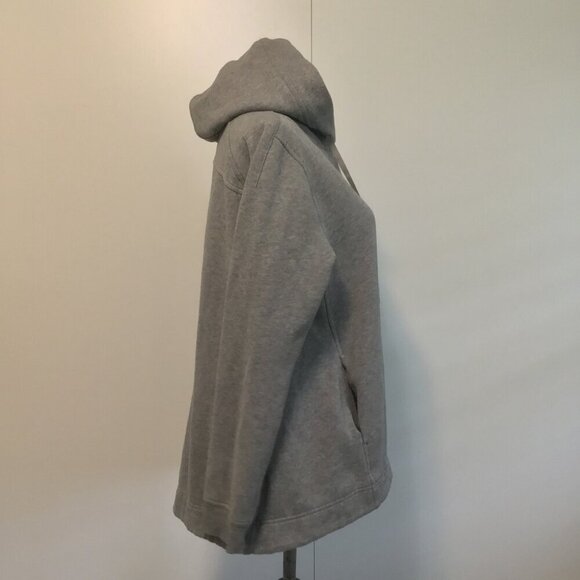 Lululemon Wind Down Pullover Heathered Medium Grey/Slate Size 10 - Picture 3 of 15